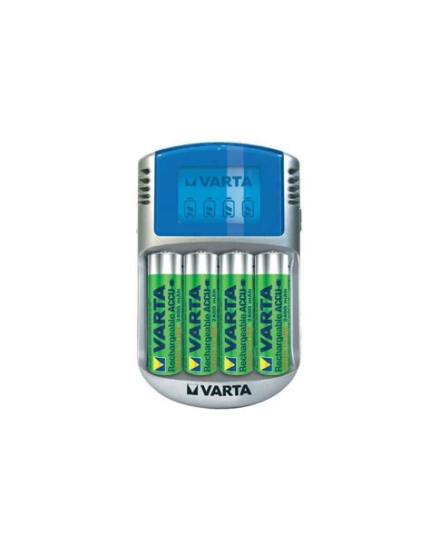 VARTA 57070 LCD Charger And Aa Batteries 2600mAh 12V Adapter USB Plug