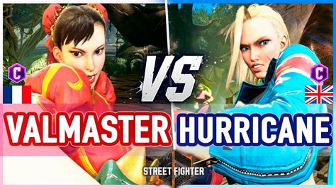 Sf Valmaster Chun Li Vs Hurricane Cammy Street Fighter Youtube