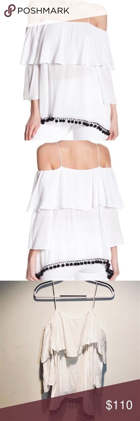 Nwt Alice Olivia Off The Shoulder Top Alice Olivia Off The Shoulder