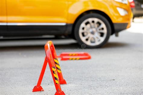 Parking lot barrier stock photo. Image of closed, payment - 254216492