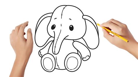 Comment Dessiner Un éléphant Youtube