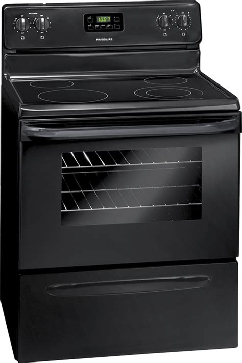 Best Buy Frigidaire 48 Cu Ft Freestanding Electric Range Black Ffef3013lb