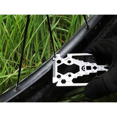 KARTA SURVIVALOWA Multitool MyEDC 34 IN 1 stal nierdzewna Aro Broń