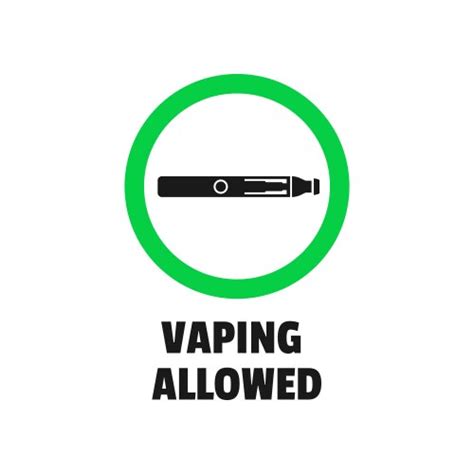 No Smoking And Vaping Prohibition Sign Flat Vector Image