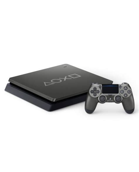 Consola Playstation Slim Tb Days Of Play Steel Gray Edicion Limitada