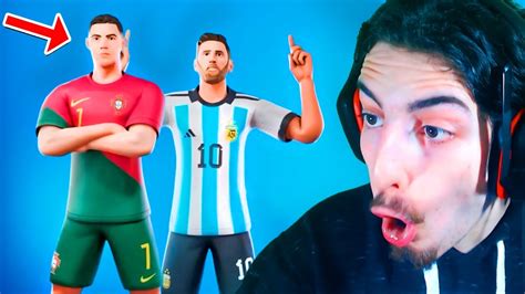 Messi E Ronaldo Sono Arrivati Su Fortnite Youtube