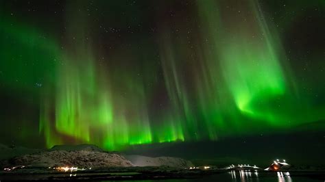 Lofoten Nights Aurora Borealis Northern Lights In K Winter Nights