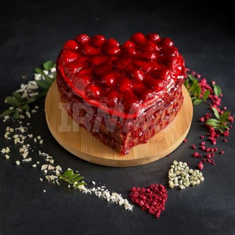 Торт бисквитный Вернисаж Клубничный поцелуй (940 г) - IRMAG.RU