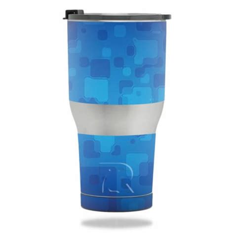 Mightyskins Rttum Blue Retro Skin For Rtic Tumbler Oz