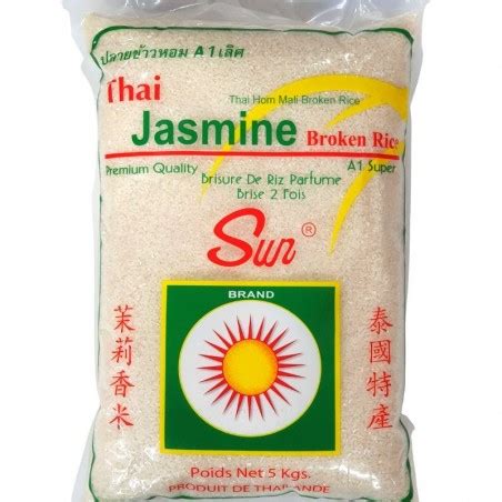 Brisure de riz cassé 2 fois 5kg Sun brand Panierexpress fr