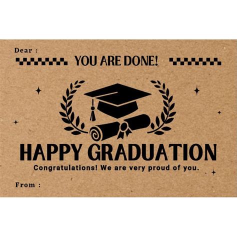 Jual Kartu Ucapan Graduation Graduation Card Kartu Wisuda