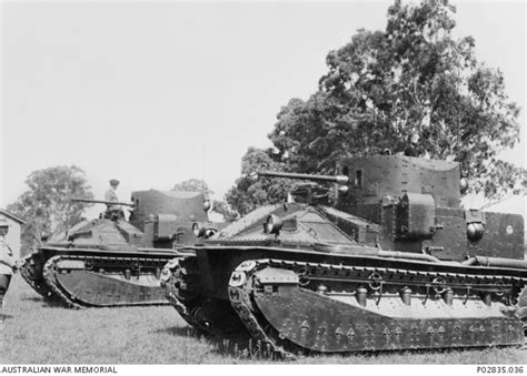 Vickers Medium Mki And Mkii Interwar British Tanks 1923