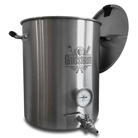 Stainless Steel 15 Gallon Brewmaster Welded Brew Kettle Goldsteam