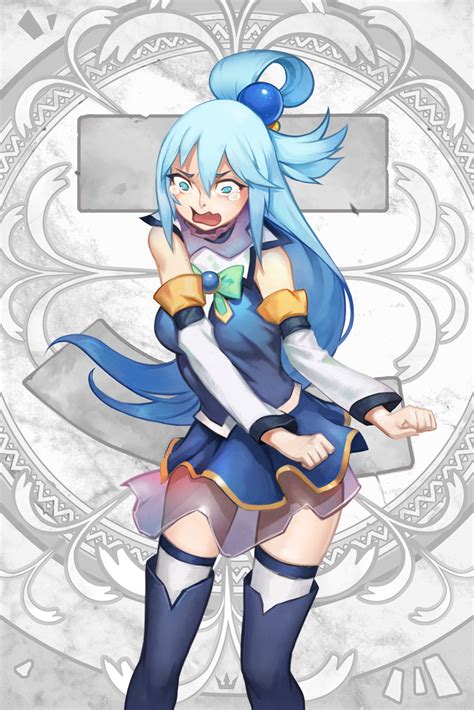 Konosuba Aqua By Nikusenpai On Deviantart