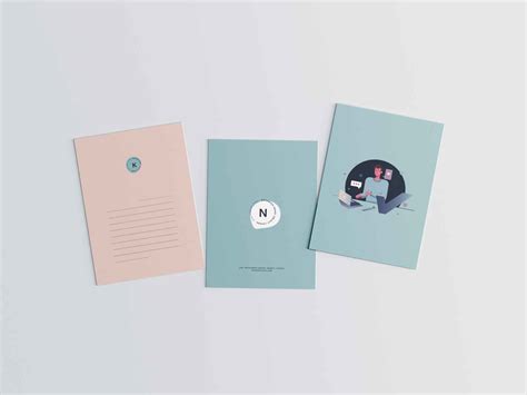 Free Postcards Mockup