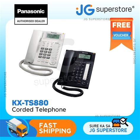 Panasonic Integrated Corded Telephone With One Touch Dialer Stations