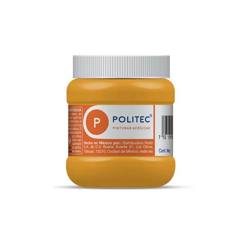 El Nuevo Fénix Politec 303 ocre 250 ml pintura acrilica