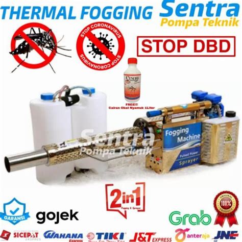 Jual Mesin Fogging Nyamukdbd 2in1 Fog Machine Disinfektan Free Cynoff