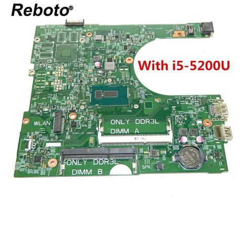 For DELL INSPIRON 15 3558 Laptop Motherboard With I5 5200U CN 0MHDT2