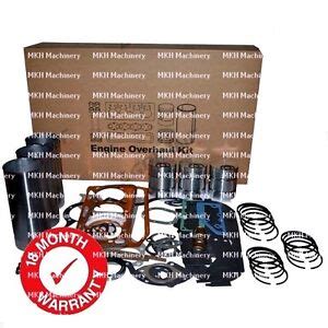 Engine Overhaul Kit For Massey Ferguson Cyl Tractors With Chrome