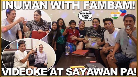 Pinas Vlog Inuman With Fambam Nag Videoke At Sayawan Pa