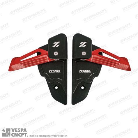 Jual Footstep Zegna Black Red V2 Vespa Sprint Primavera 3v Iget Abs Di