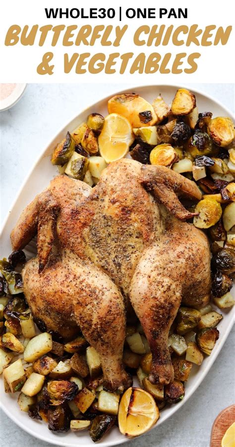 How To Roast Butterflied Chicken Cook At Home Mom