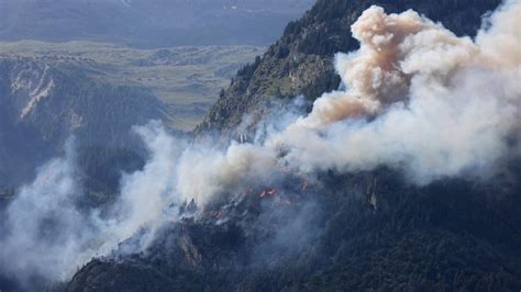 Uncontrolled Forest Fire in Switzerland Raises Concerns for Fire ...