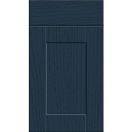 Shaker Paint Flow Matt Indigo Blue Kitchen Doors Made To Measure 50