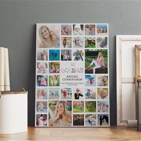 Personalized Photo Collage Canvas Canvas Prints With Your Photos High