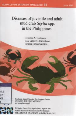 Librarika Diseases Of Juvenile And Adult Mud Crab Scylla Spp In The