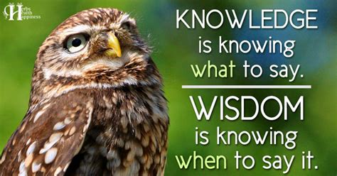 Knowledge Is Knowing What To Say ø Eminently Quotable Quotes