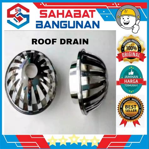 Jual ROOF DRAIN STAINLESS 3 INCH SARINGAN TALANG 3 INCH ROOF DRAIN