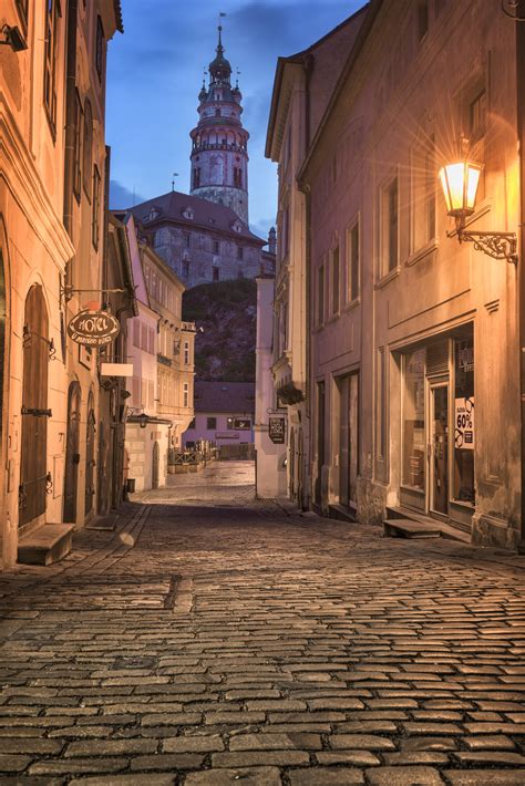 Streets of Cesky Krumlov, Czech Republic | Anshar Images