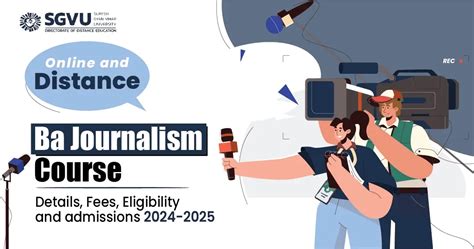 Online And Distance Ba Journalism Course Details Fees Eligibility And