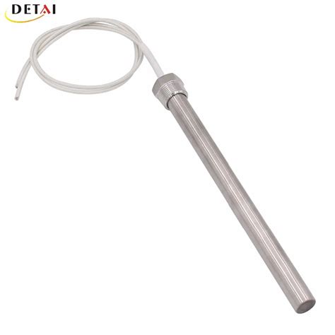 12v 100w 8x100mm Stainless Steel Tubular Electric Cartridge Heater For