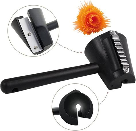 Spiral Funnel Roller Carrot Curler Peeler Vegetable Flower Shred Slicer