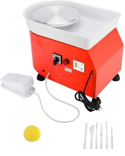 Snapklik YaeKoo 25CM 350W Electric Pottery Wheel Machine Ceramic Work