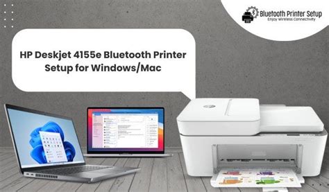 HP Deskjet 4155e Bluetooth Printer Setup for Windows/Mac | by Bluetooth Printer setup | Medium