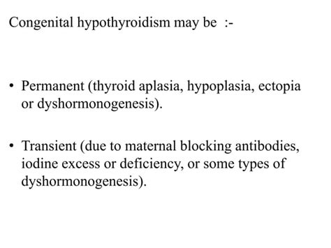 Congenital Hypothyroidism Jo Pptx