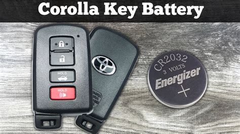 Toyota Corolla Key Fob Battery Replacement How To Change