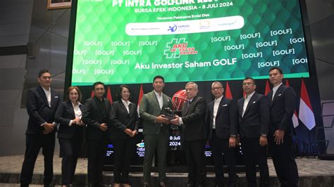 Foto Raup Dana Rp 390 Miliar Usai IPO Emiten GOLF Milik Tommy Soeharto