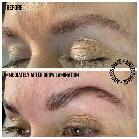 Brow Lamination In Farmington Mi Ageless Image