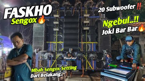 Ternyata Seperti Ini Suaranya‼️ Faskho Sengox 20 Sub Sampai Ngebul