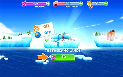 Screenshot of Ice Age: Adventures (Android, 2014) - MobyGames