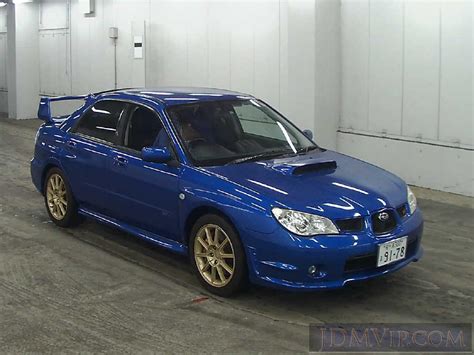 2007 Subaru Impreza Wrxsti Gdb 10026 Uss Yokohama 77 Japanese