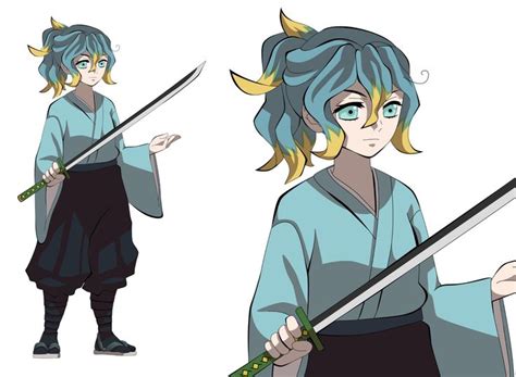 Kimetsu No Yaiba Oc Commission Anime Oc Anime Eyes Anime