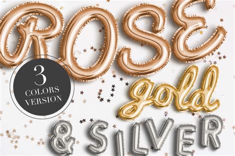 Foil Balloon Text Effect By Evlogiev Creative Products Thehungryjpeg