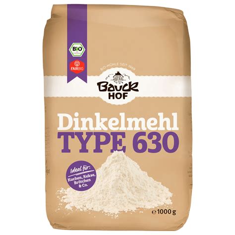 Entdecke Bauckhof Bio Dinkel Mehl 1kg für gesunde Low Carb Rezepte