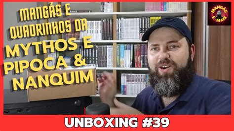 Unboxing 39 quadrinhos e mangás YouTube